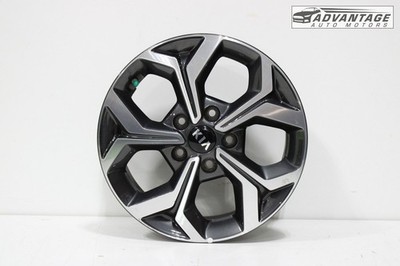 2019-2021 KIA FORTE WHEEL RIM 6.5JX16 ET50 16'' SILVER W/ TPMS & CENTER CAP OEM