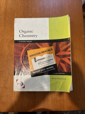 Organic Chemistry: A Guided Inquiry Straumanis, Andrei paperback Used