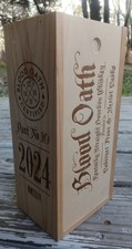 BloodOath#10BourbonKentuckyWhiskeyDecanterWoo...