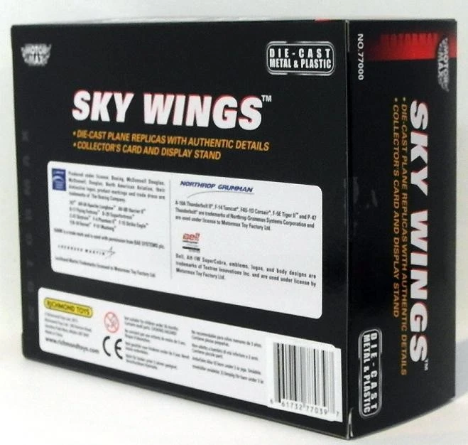 Motormax Skywings 1/100 Scale 77039 - F-35 Lightning II With Display Stand - Image 2 of 3