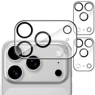 3-Pack Camera Lens Protector Tempered Glass for iPhone 17 Pro Max/17Pro/17Air/17