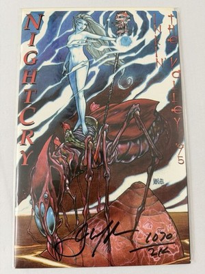 Night Cry #4 Tattoo Convention Edition Signed & Numbered Joseph M. Monks #1070/2