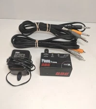 BBE Sound Inc. Phono Preamp FJB-200X With Power Supply & Audio Jack Cables RCA
