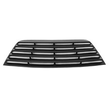 Rear Window Louver Cover Polyurethane for Dodge Challenger 2008-2023 Black