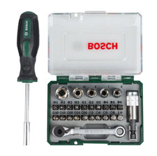 Bosch 2607017331 27pcs Mini Ratchet Screwdriv...