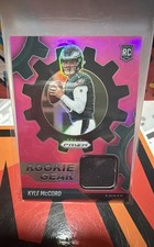 2025 Panini Prizm - Rookie Gear Kyle McCord #RGR-KMD Pink Prizm (MEM, RC)