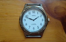 Men's mechanical wristwatch Chaika 17 stones mechanism caliber 1601A Not working