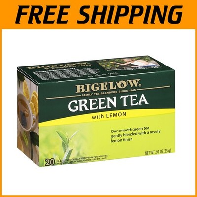 Refreshing Lemon Infused Green Tea Bags, 120 Count