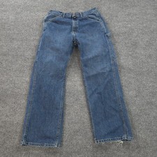 Vintage Nautica Jeans Mens 34x31 Blue Denim Carpenter Baggy Skater Y2K 5074