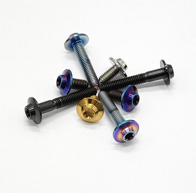 M5 M6 Titanium Bolt Butterfly Torx Head Ti Grade5 Screws 10 12 15 20 25 30 35mm
