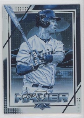 2020 Topps Fire Blue Chip Joe Mauer #13 HOF b4d