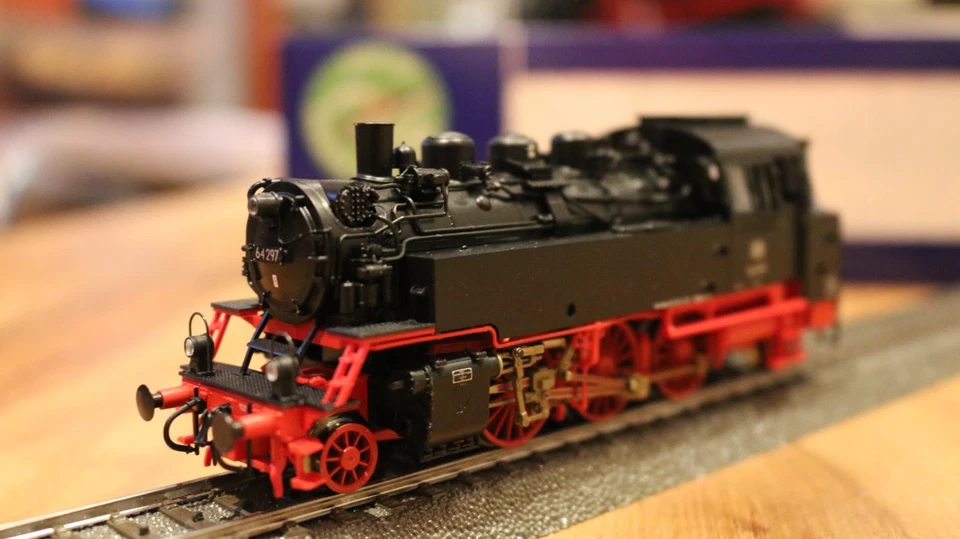 Roco H0 68200 Dampflokomotive BR 64 297 DB ESU Digital DSS OVP für Märklin AC - Bild 2 von 4