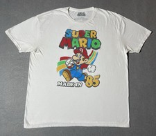 Super Mario Made In 1985 White T-Shirt Men  s Extra Large XL Nintendo