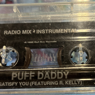Puff Daddy R. Kelly Satisfy You Cassette Bad Boy 1999 Hip-Hop Radio Mix Instrum 