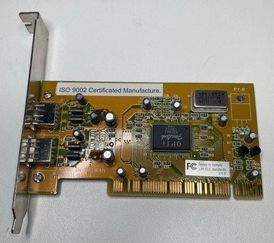 Siig 2 PORT LCR-D 94V-0 0007(VIA Firewire PCI Card - Original OEM