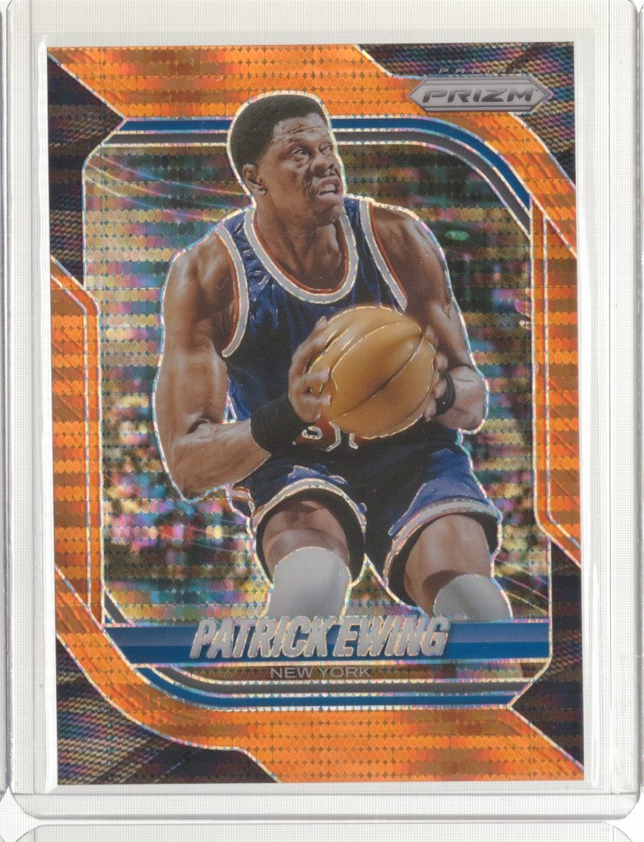 2025-26 #150 Patrick Ewing Prizm ORANGE PULSAR #'D/175