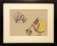 PAUL FLORA  DRUCK "  DIE ALLGEMEINE WEITERGABE DER DUMMHEIT  "