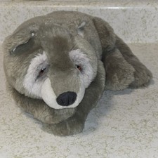 Lou Rankin Friends Raoul Timber Wolf Gray Plush Stuffed Applause Dakin