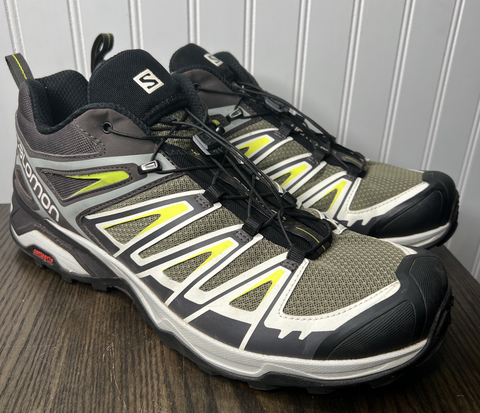 Scarpe da trekking Salomon X Ultra 3 GTX grigie sneakers Gore Tex da uomo taglia US 11 5