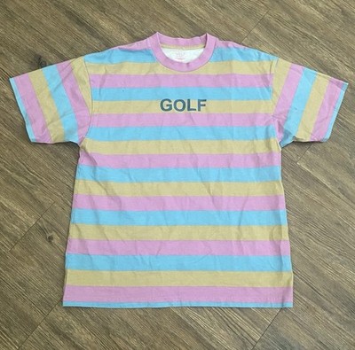 Golf Wang Tyler the Creator OFWGKTA Striped T-Shirt Wolf 10th