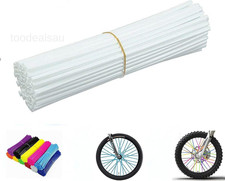 Spoke Skins Covers: 8-21 inch Rims Protector  Decoration for white