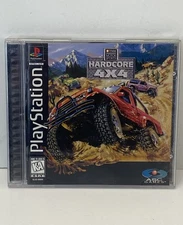 TNN Motorsports HardCore 4x4 (Sony PlayStation 1, PS1) Black Label - Complete