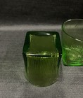 New VTG 2 MCM Square Bottom Tumblers Tree Bark Avocado — photo 3