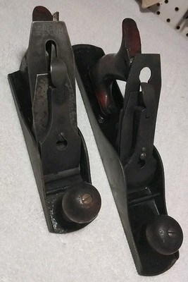 2pc FULTON WOOD PLANE 9''× 2-1/2''& 14'' PLANE SET VINTAGE USA  