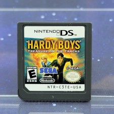 Hardy Boys Treasure on the Tracks Nintendo DS Game SEGA NTR-C3TE-USA Cartridge