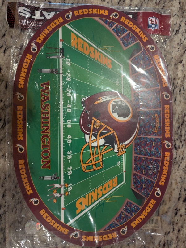 Washington Redskins Placemats Set of 4