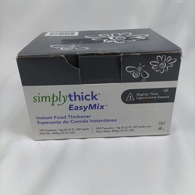 Simply Thick Easy Mix Thickener Honey 100 Packets Exp 09/2026