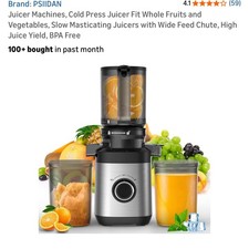 Masticating Juicer Machine