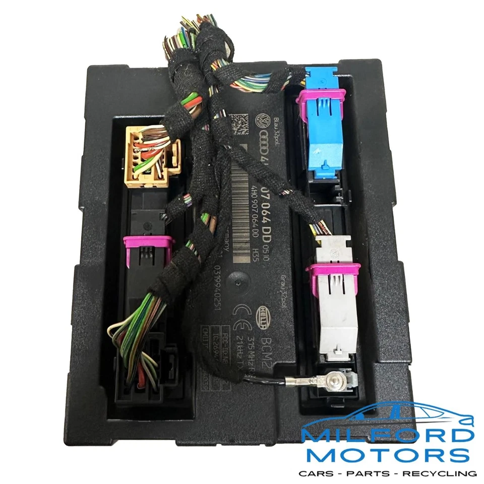 Módulo de control de confort de carrocería para Audi S8 2014 sedán 4,0 L ID: 4H0907063CG Foto 2 de 4