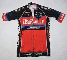 Verge Sport Mens Size Med Bike Racing Cyclist Jersey Full Zip