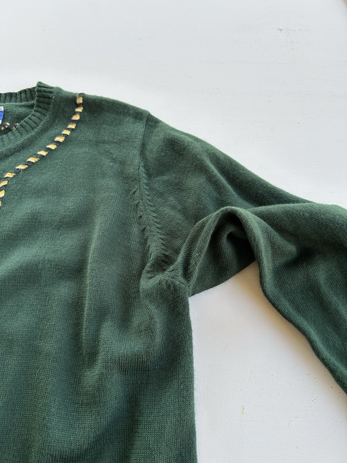 Pendleton Acrylic Wool Green Button Up Cardigan S… - image 6