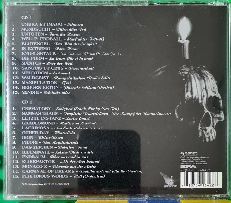 Various Artists - Schattentanz I - Dark Wave Compilation - 2CD - Bild 2 von 3