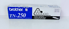 Brother TN-250 Genuine Toner Cartridge Black New Sealed OEM