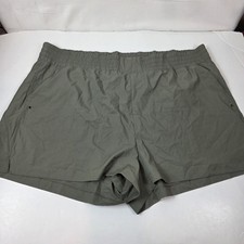 Old Navy women's shorts Stretch Tech Dry Quick Shorts Pockets green 4x
