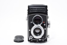 White Face Mint Rolleicord Vb TLR Film Camera 75mm f3.5 From JAPAN