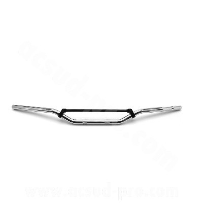 Guidon Moto Cross 22mm en Aluminium de Couleur Noir pour Rénovation de Poste de Pilotage