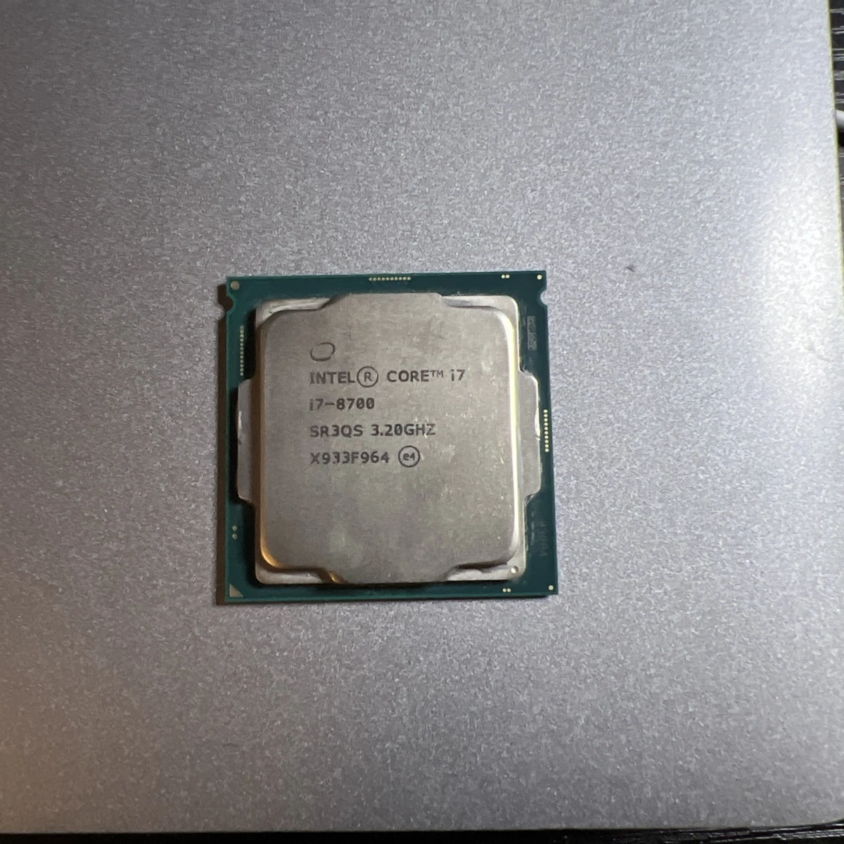 CPU intel core i7 8700 Intel Core i7 8th Gen - Core i7-8700 Coffee Lake 6-Core 3.2 GHz