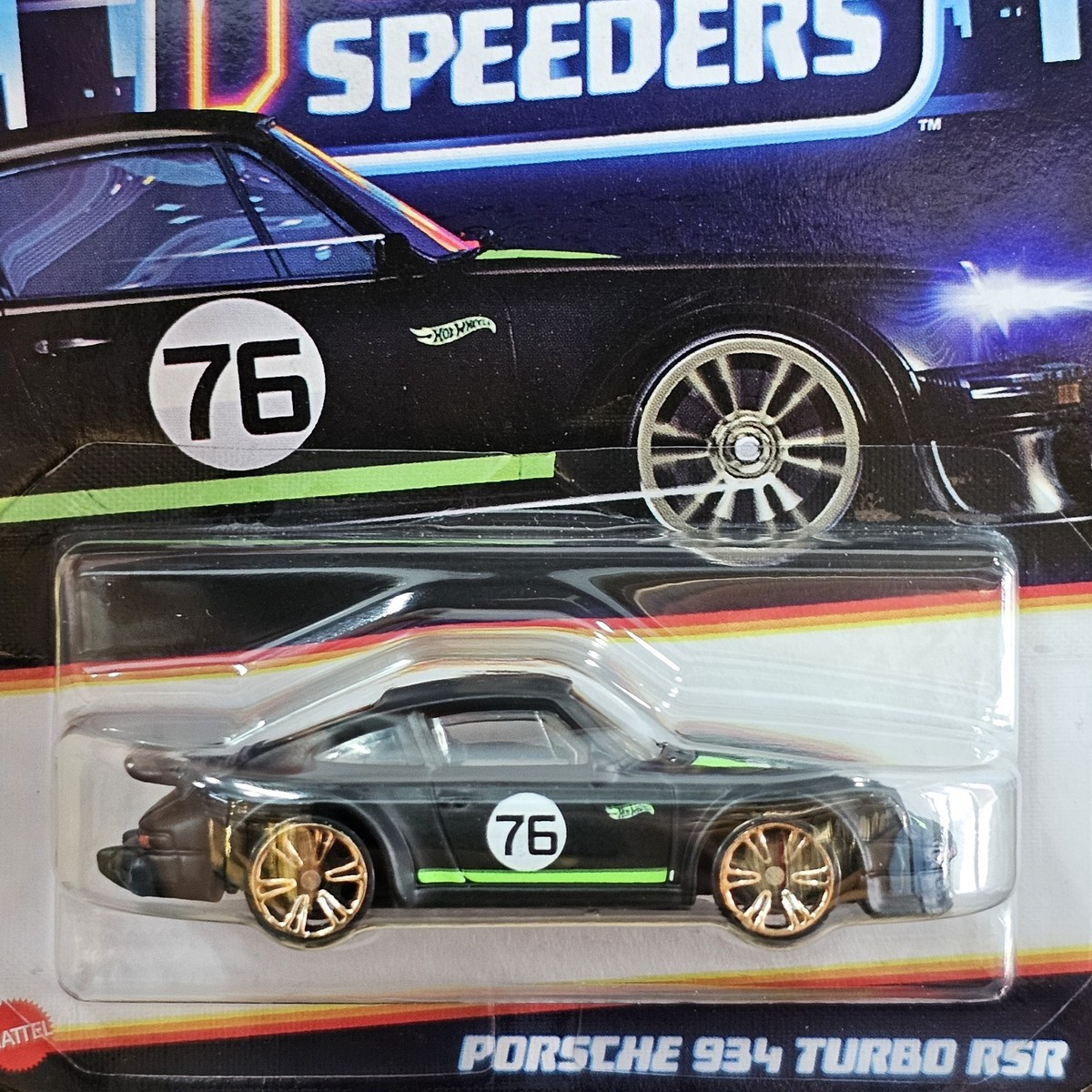 2025 HOT WHEELS PORSCHE 934 TURBO RSR EXCLUSIVE NEON SPEEDERS | eBay