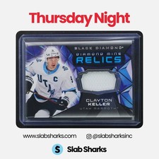 2025 UPPER DECK BLACK DIAMOND #DMR-CK CLAYTON KELLER MINE RELICS JERSEY