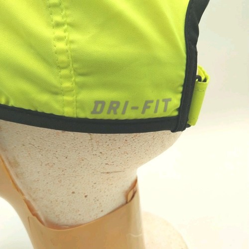 Nike Dri-Fit Featherlight Cap Hat Yellow Strap Back Tennis Fishing Outdoor Sport - Picture 8 of 11