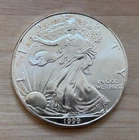 1999 Uncirculated American Silver Eagle 1 Oz .999 Fine Silver
