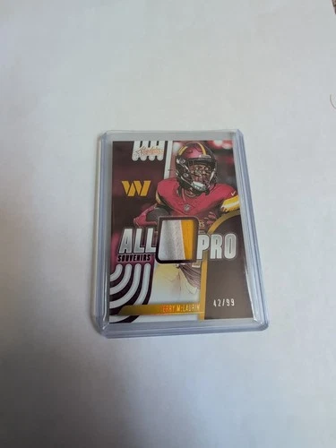 2025 Panini Absolute Terry McLaurin Gold (RAW)