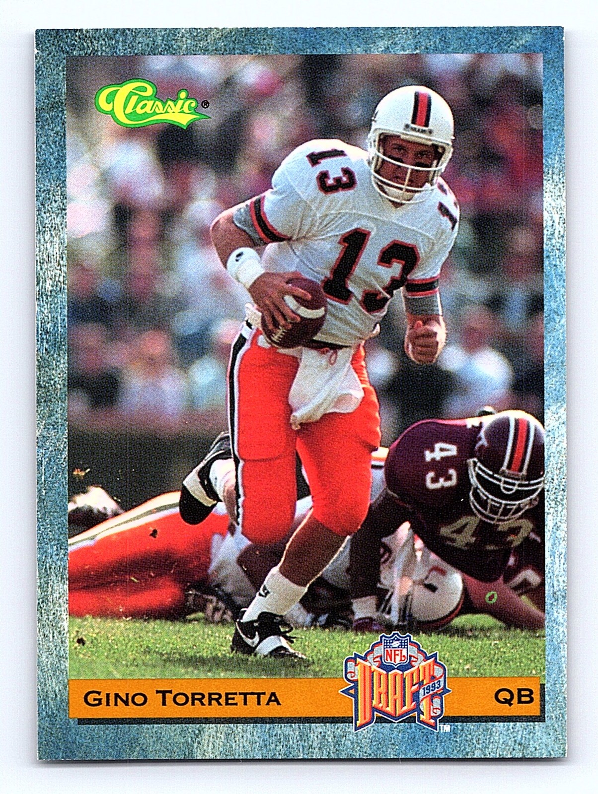 1993 Classic #98 Gino Torretta Minnesota Vikings