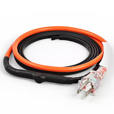 Self-Regulating Pipe Heating Cable, 3 Ft. 5W/Ft. Heat Tape for Pipes Freeze Prot