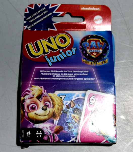 Mattel Games UNO Junior Paw Patrol: The Mighty Movie“ Kartenspiel FüR Kinder FüR-image
