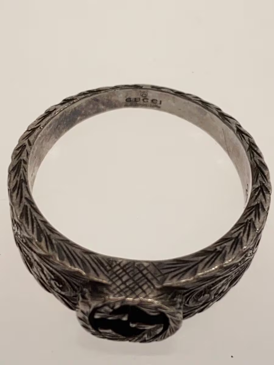 Gucci Arabesque Ring Interlocking With Box Sv925 … - image 3